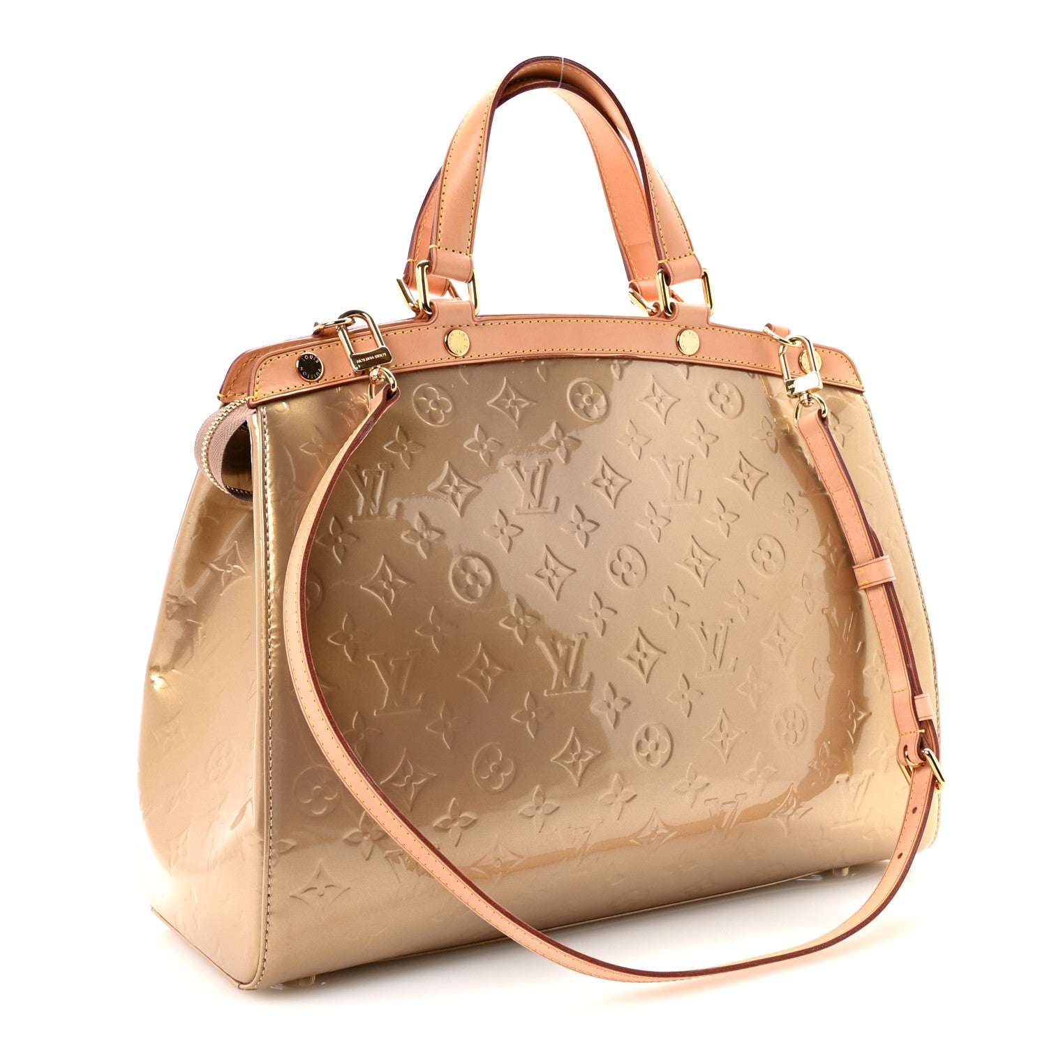 Louis Vuitton Vernis Brea GM Beige Poudre 3 of 9