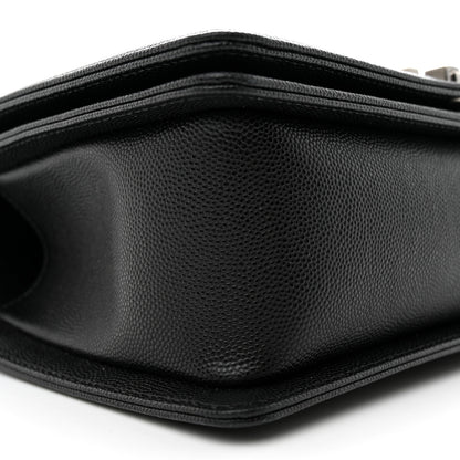 Chanel Caviar Quilted Medium Boy Flap Black 9 of 11