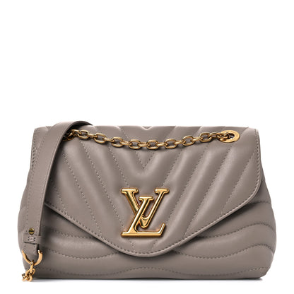 Louis Vuitton Calfskin LV New Wave Chain Bag Taupe 1 of 15