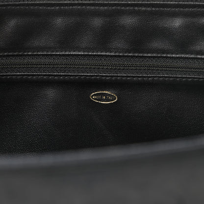 Chanel Lambskin Quilted Shopping Tote Black 7 of 18