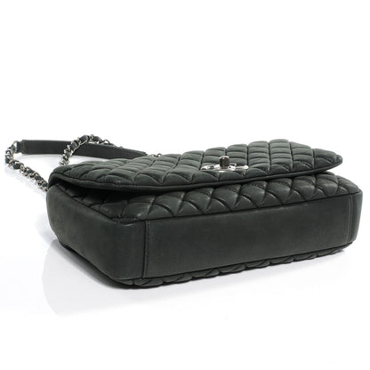 Chanel Iridescent Calfskin Small New Bubble Quilt Flap Black 4 of 8
