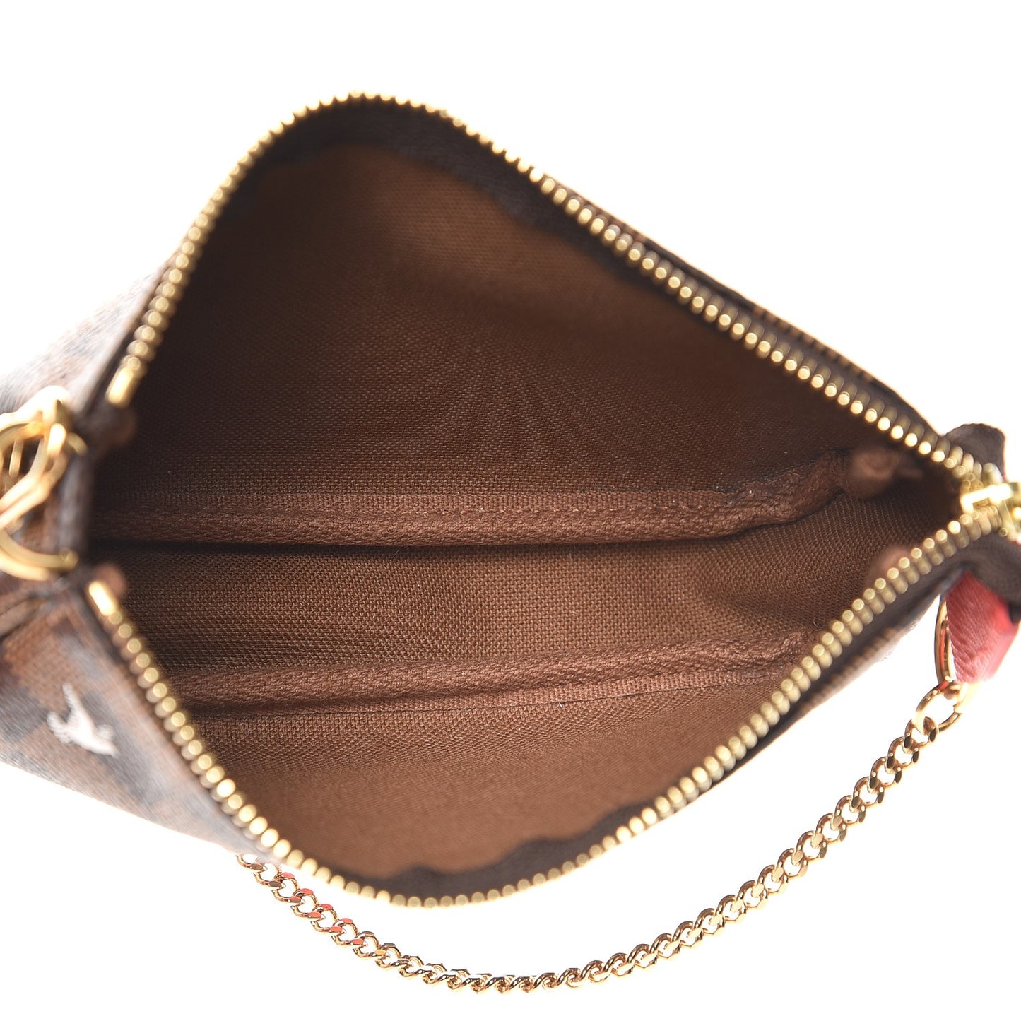 Damier Ebene 2015 Christmas Animation Mini Pochette Accessories