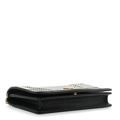 Christian Dior Lambskin Studded Micro Diorama Flap Bag Black 4 of 13