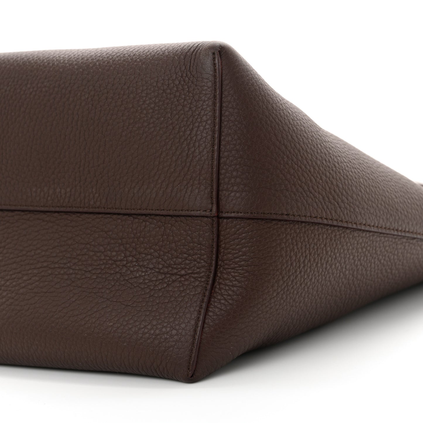 Grained Calfskin Medium N/S Park Tote Acajou