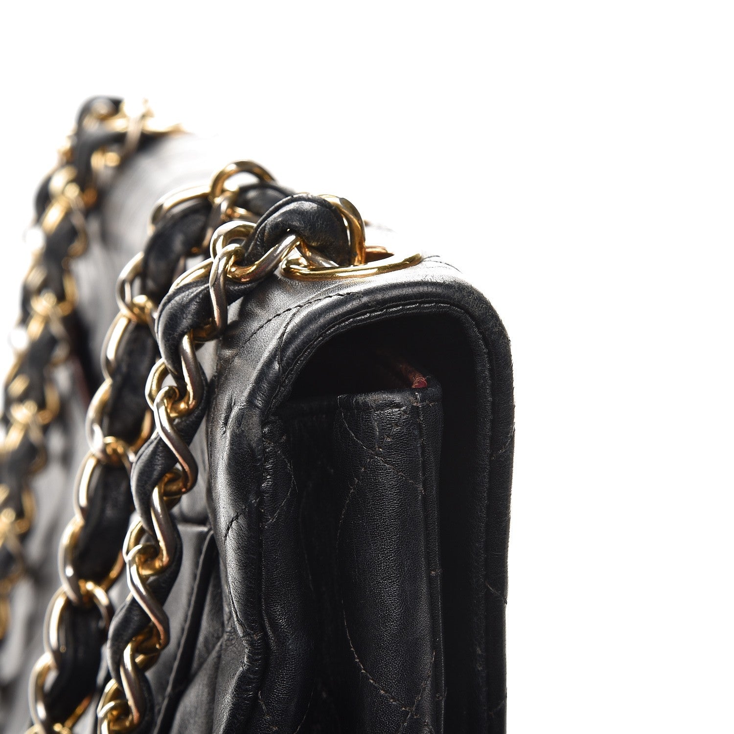 Chanel Lambskin XL Jumbo Flap Black 15 of 18