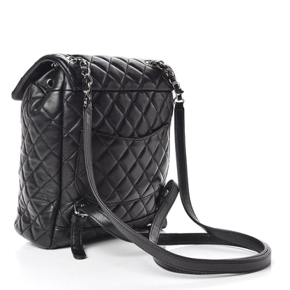 Chanel Lambskin Quilted Small Urban Spirit Backpack Black 3 of 10