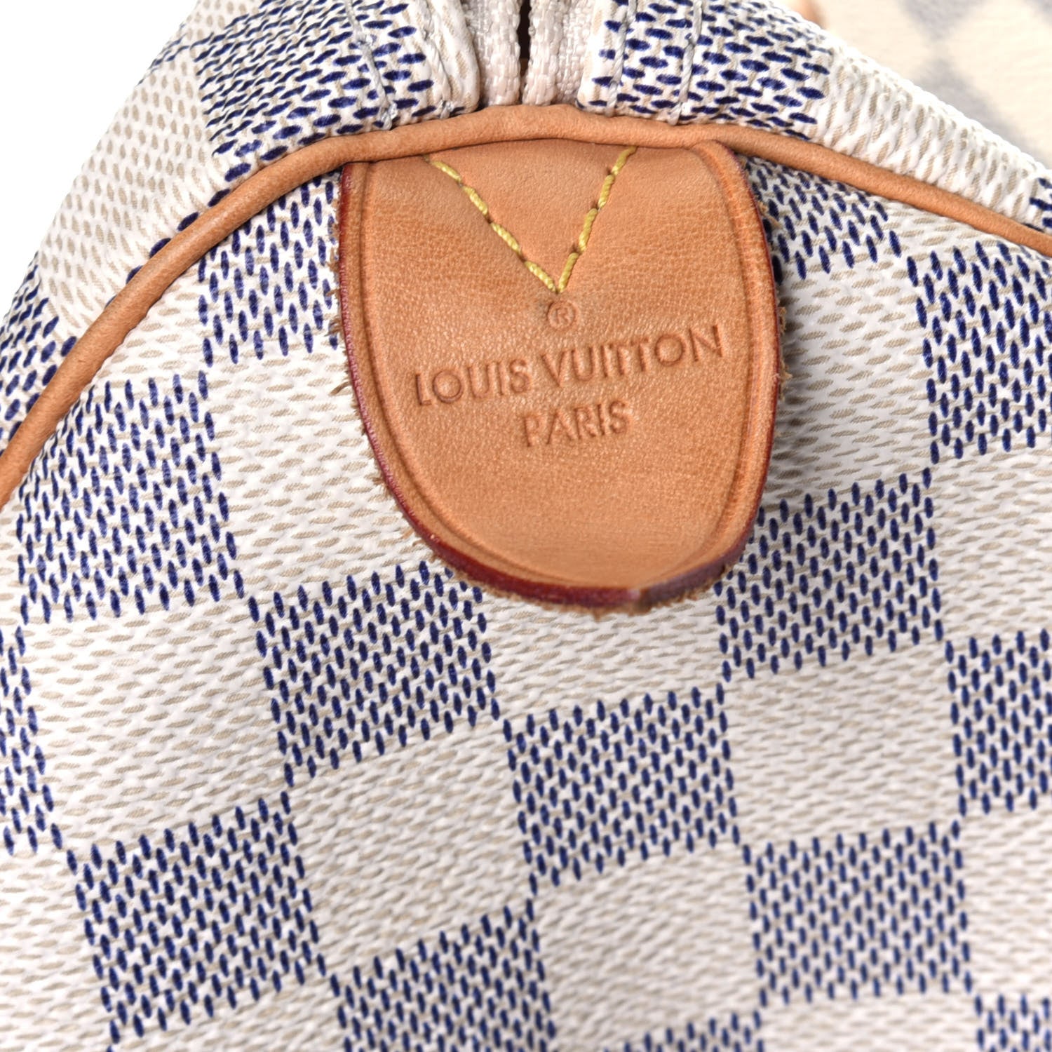 Louis Vuitton Damier Azur Speedy 30 6 of 10