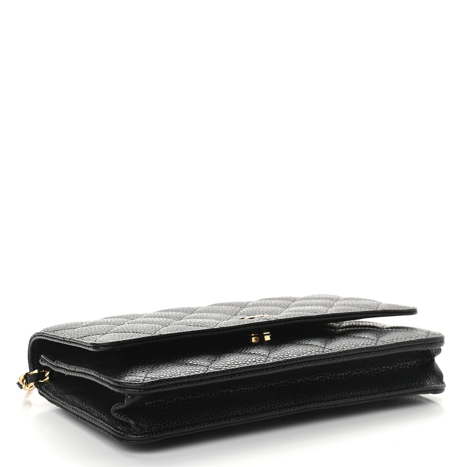 Chanel Caviar Quilted Wallet On Chain WOC Black 4 of 10
