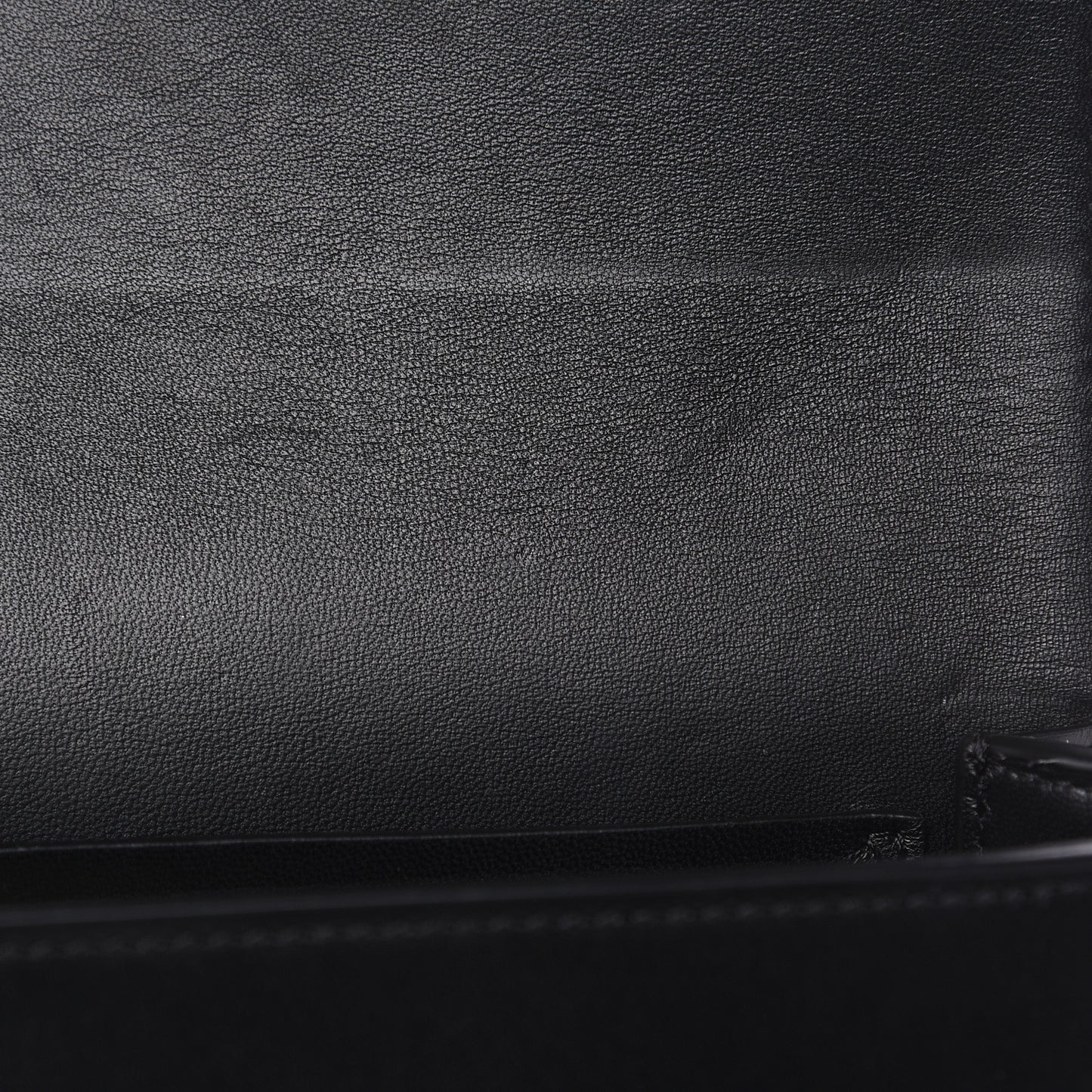 Calfskin Grace Chain Clutch Black