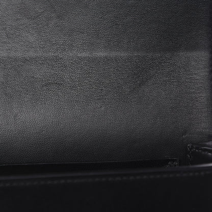 Burberry Calfskin Grace Chain Clutch Black 11 of 13