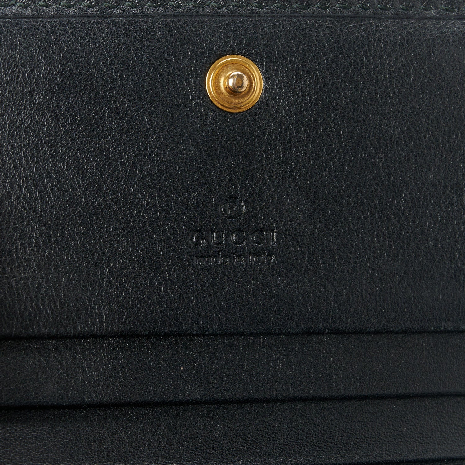 Gucci Calfskin Matelasse GG Marmont Card Case Black 7 of 10