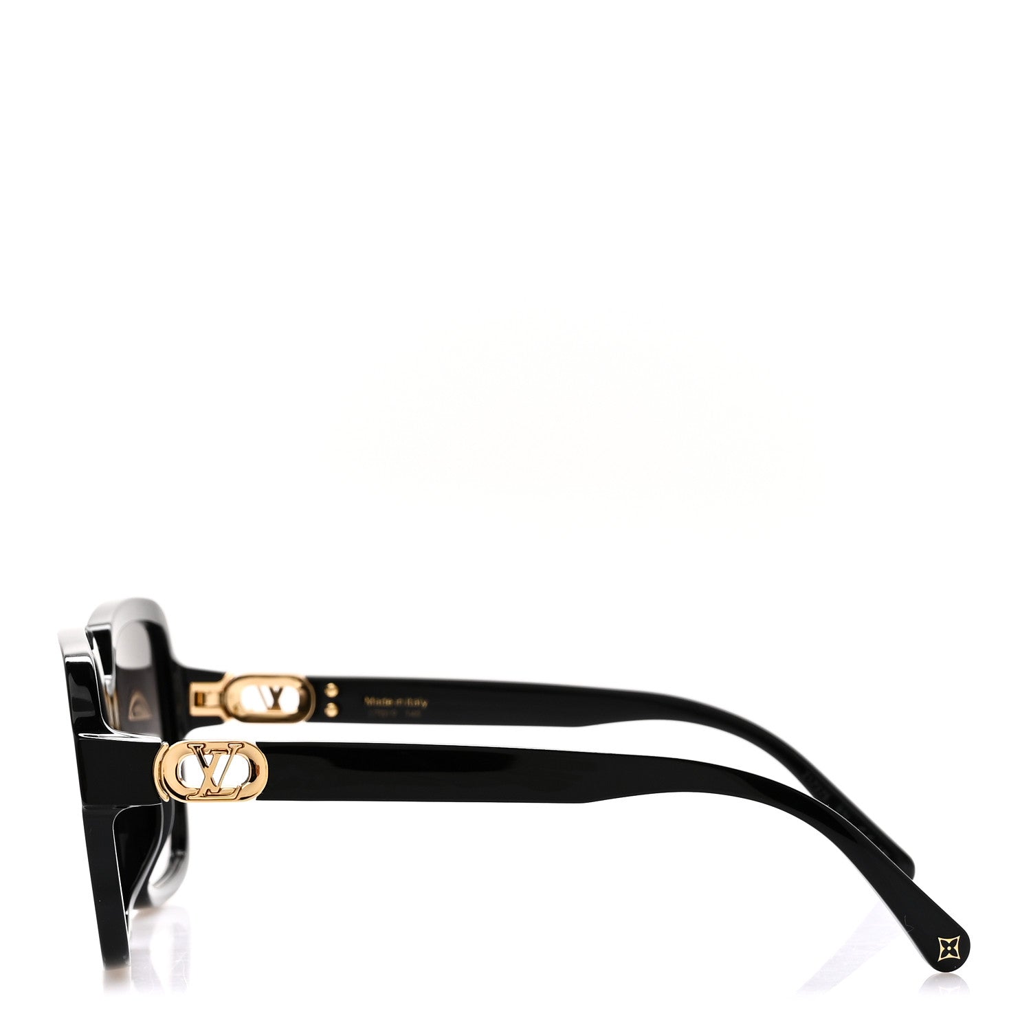 Louis Vuitton Acetate Mini Link Soft Square Sunglasses Z1727E