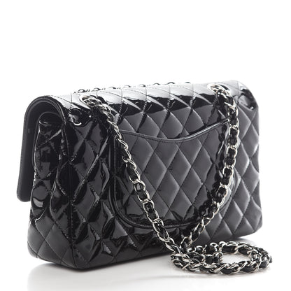 Chanel Patent Quilted Medium Double Flap Black 3 of 12