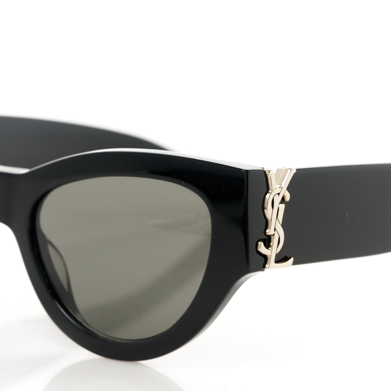 Saint Laurent Acetate Sunglasses SL M94 Black 8 of 9