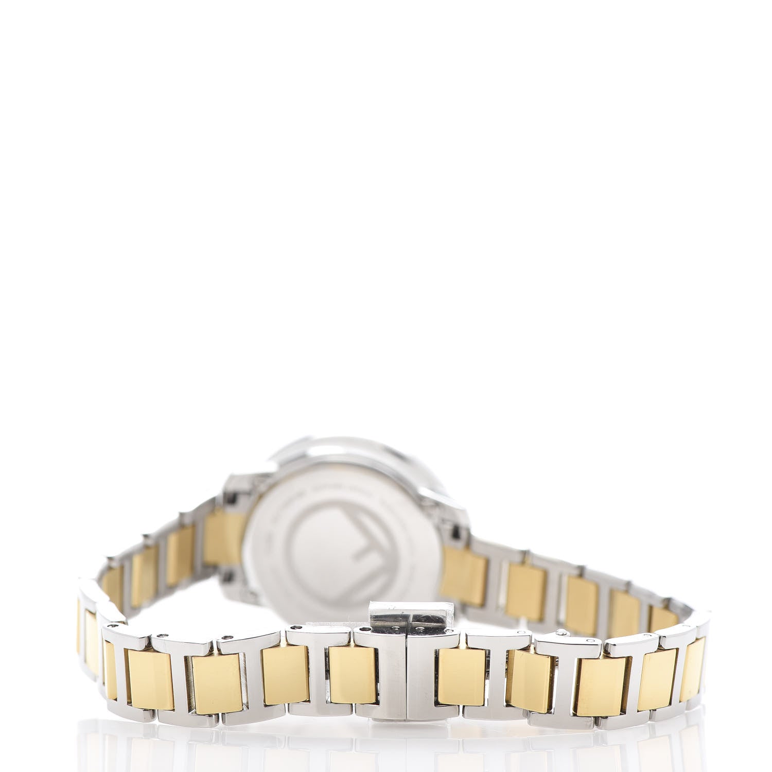 Fendi Stainless Steel 28mm Run Away Two Tone Quartz Watch Green 4 of 6
