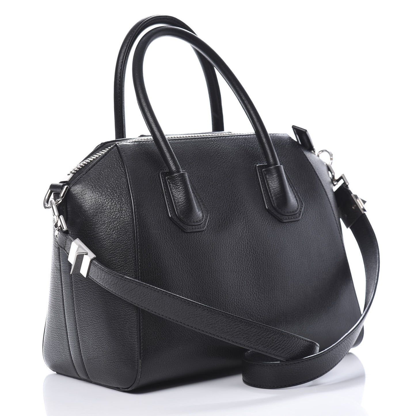 Sugar Goatskin Small Antigona Black