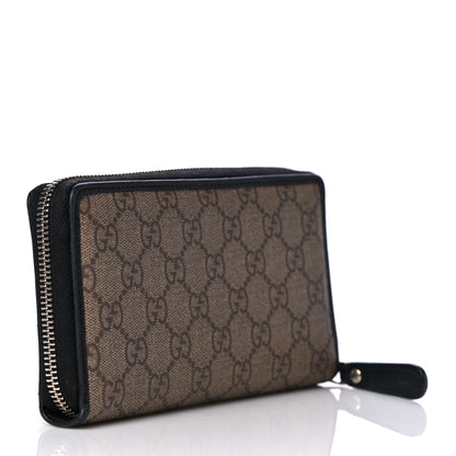 Gucci GG Plus Monogram Italy Flag Zip Around Wallet Green 3 of 11