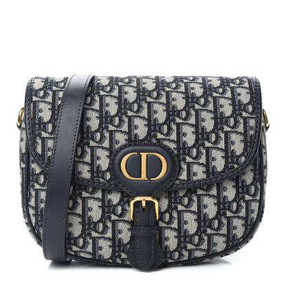 Christian Dior Oblique Medium Bobby Flap Blue 1 of 9