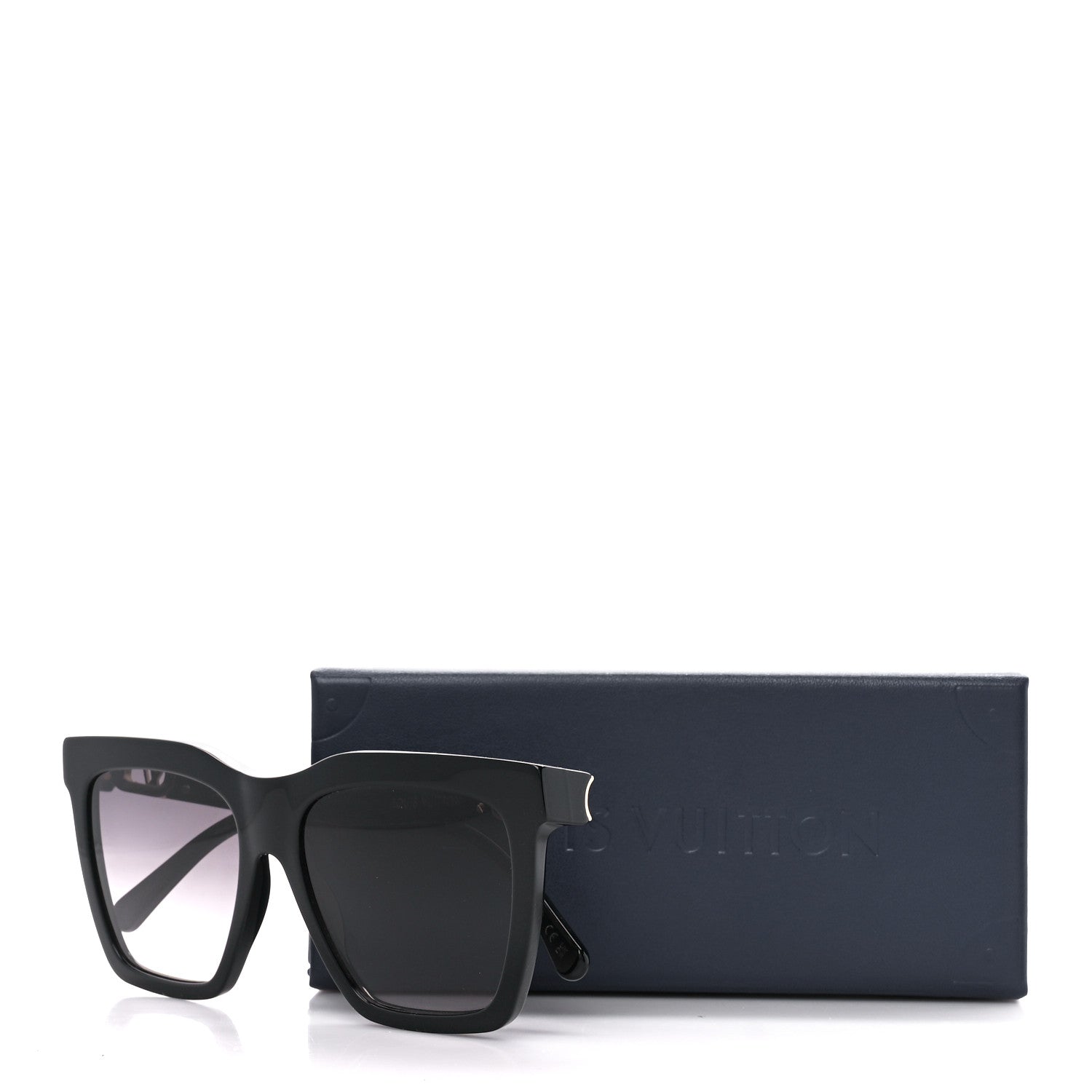 Louis Vuitton LV Mini Link Square Sunglasses Z1725W Black 8 of 8