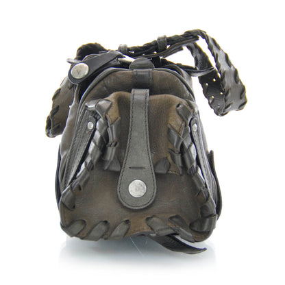 Chloe Calfskin Silverado Shoulder Bag Grey 5 of 9