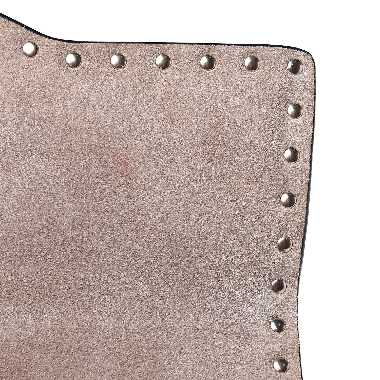 Valentino Garavani Grained Calfskin Rockstud Top Handle Flap Shoulder Bag Poudre 6 of 14