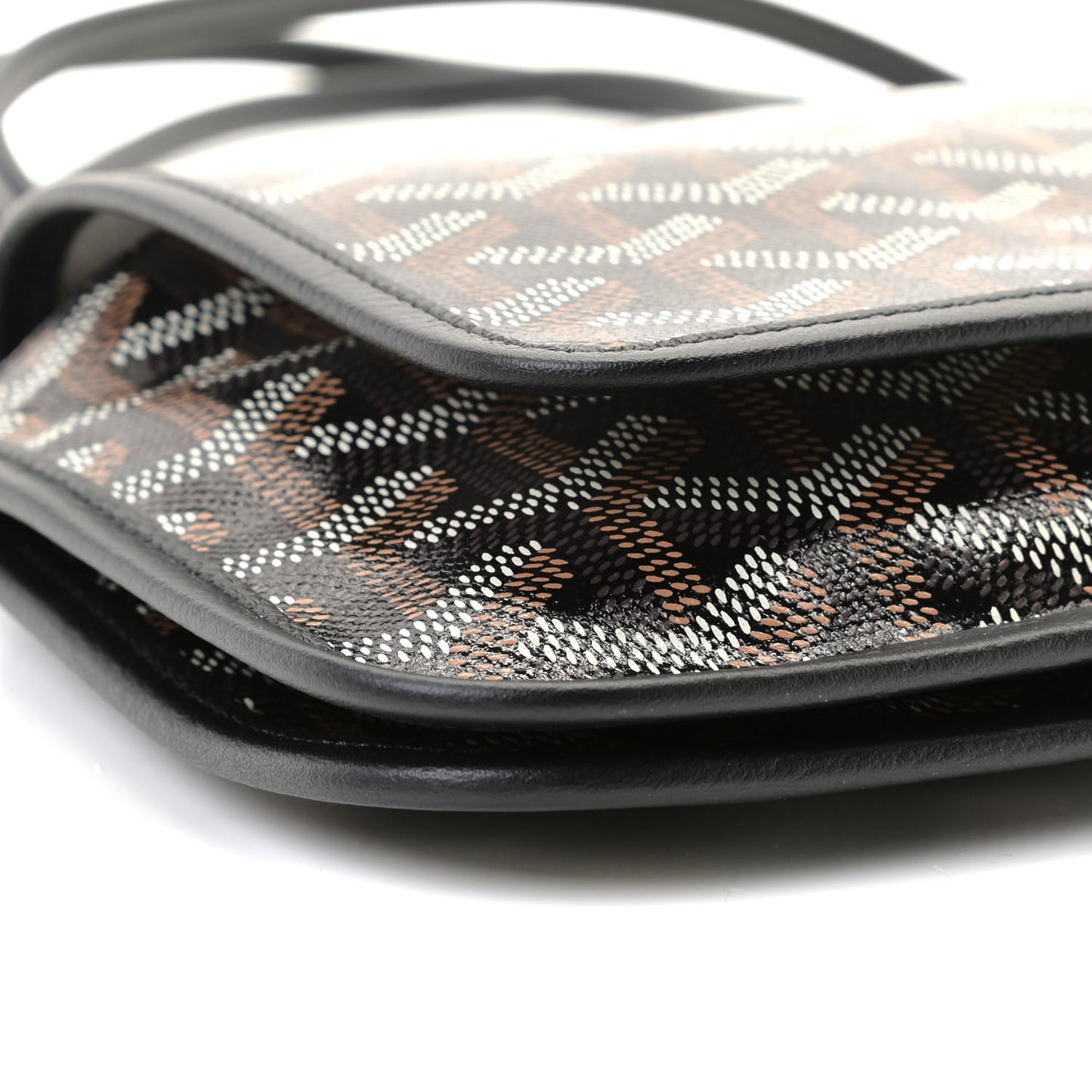 Goyardine Plumet Wallet Clutch Black