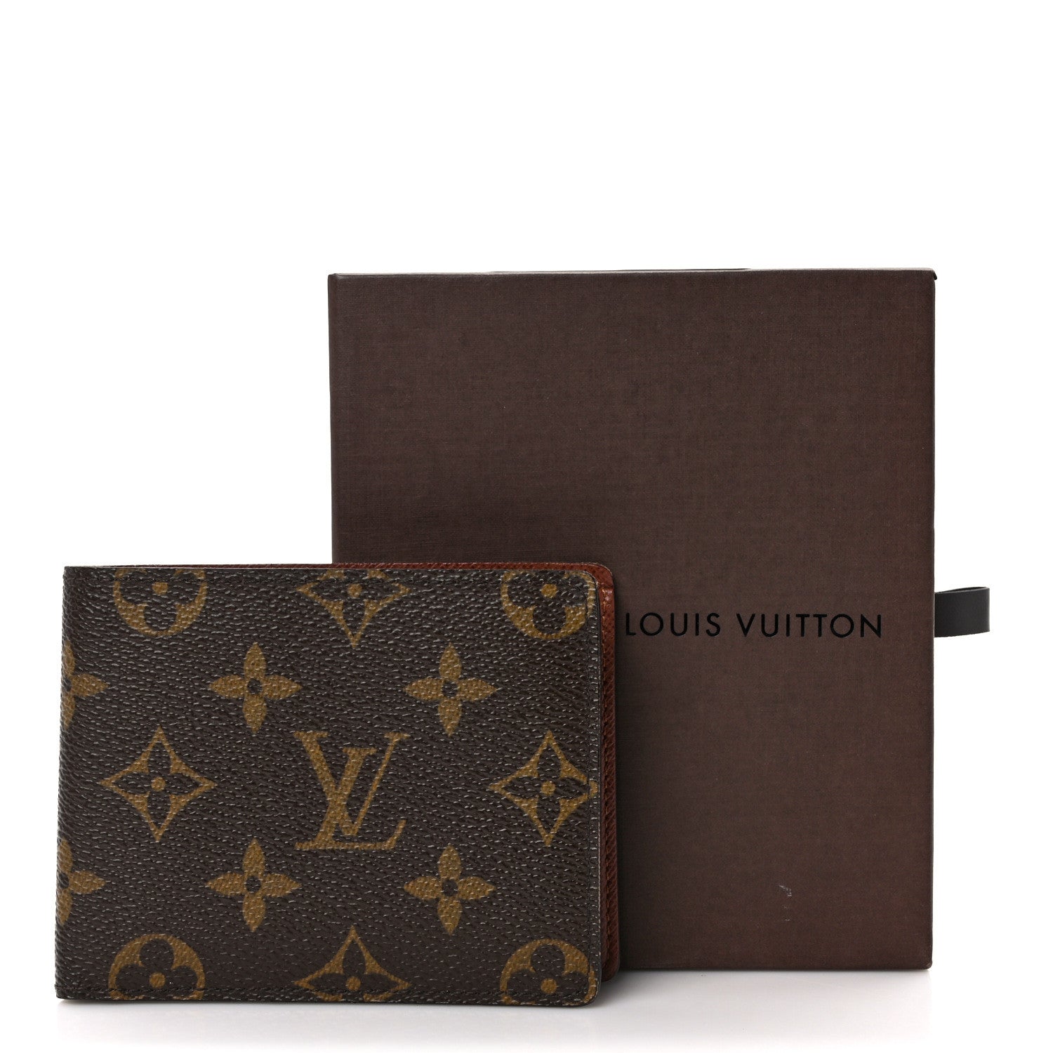 Louis Vuitton Monogram Mens Porte-Billets 3 Card Billfold Wallet 7 of 7