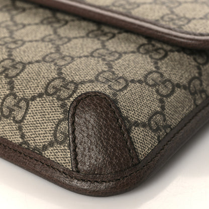Gucci GG Supreme Monogram Neo Vintage Web Belt Bag Brown 9 of 10