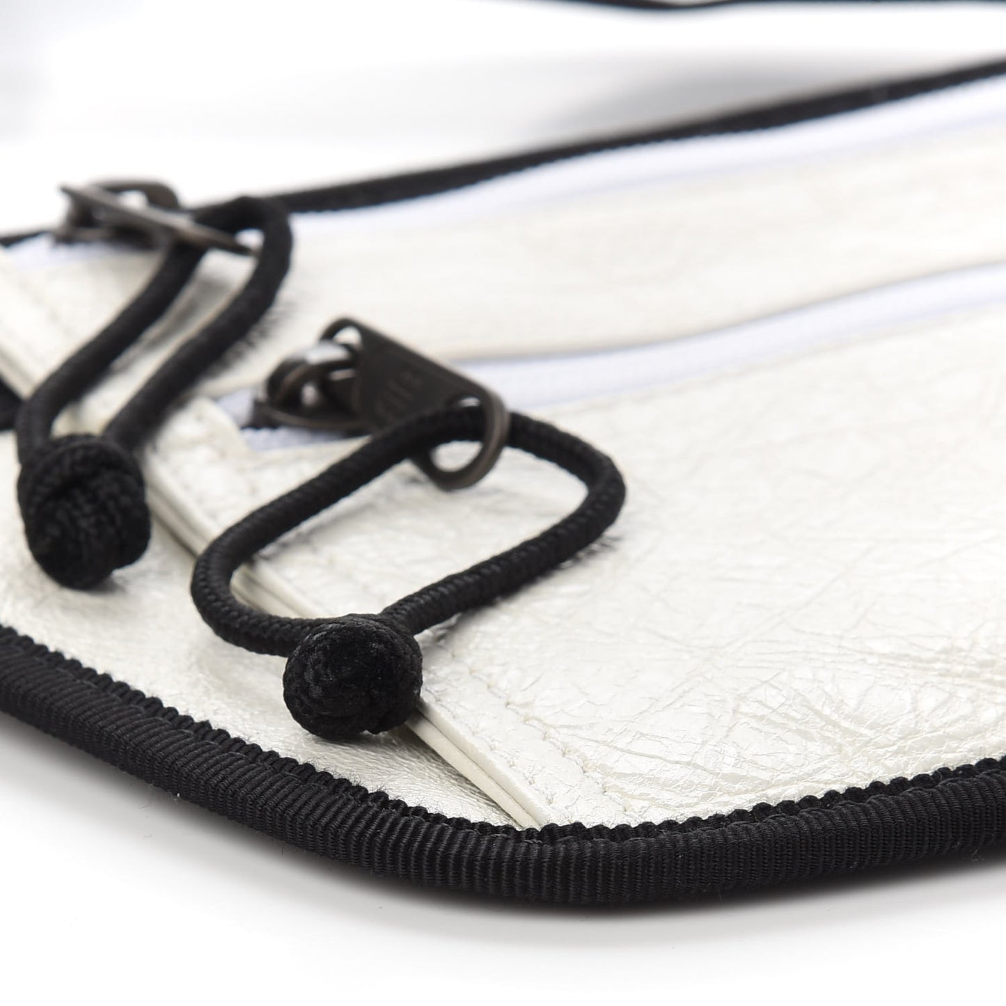 Agneau Arena Weekend Belt Wallet White