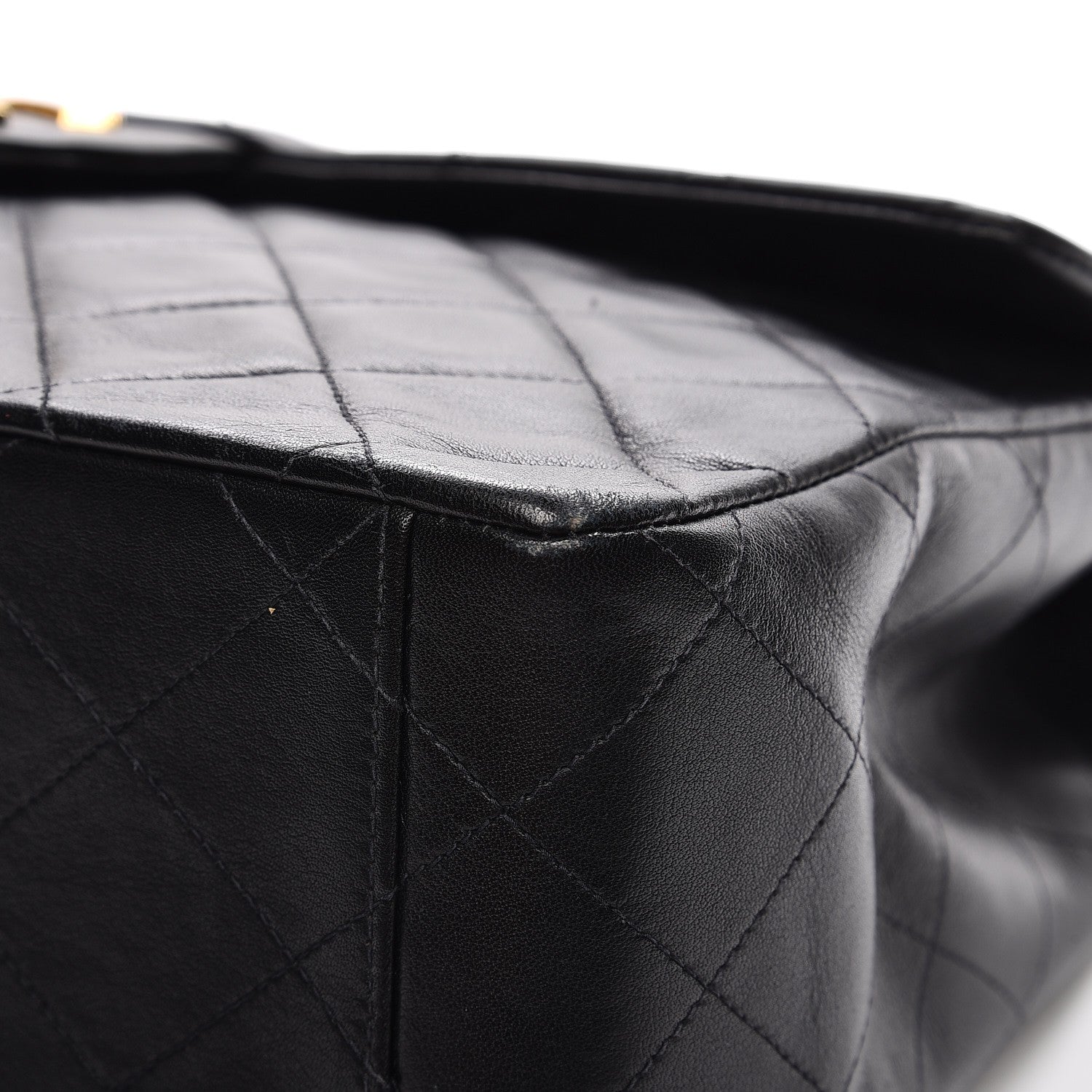 Chanel Lambskin XL Jumbo Flap Black 9 of 14