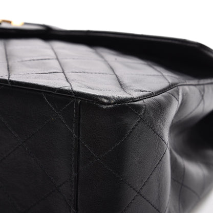 Chanel Lambskin XL Jumbo Flap Black 9 of 14