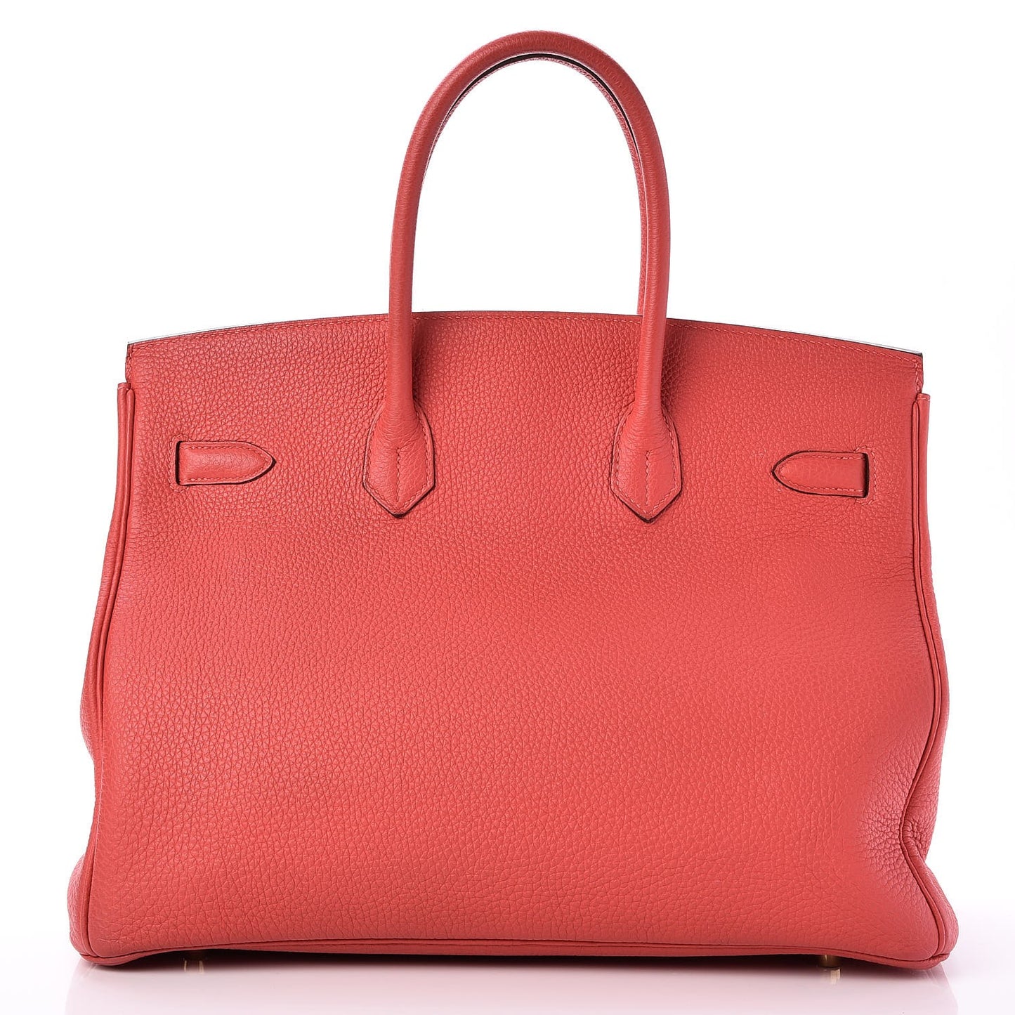 Togo Birkin 35 Rouge Pivoine