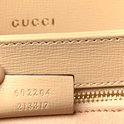 Gucci Azalea Calfskin Horsebit 1955 Shoulder Bag Bubble Tea 7 of 10