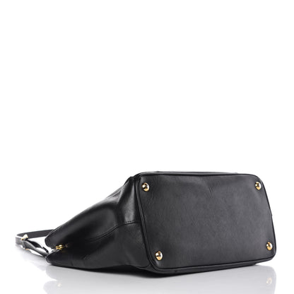 Prada Saffiano Medium Galleria Double Zip Tote Black 4 of 20