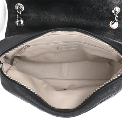 Chanel Caviar Quilted Jumbo Easy Flap Black 5 of 11