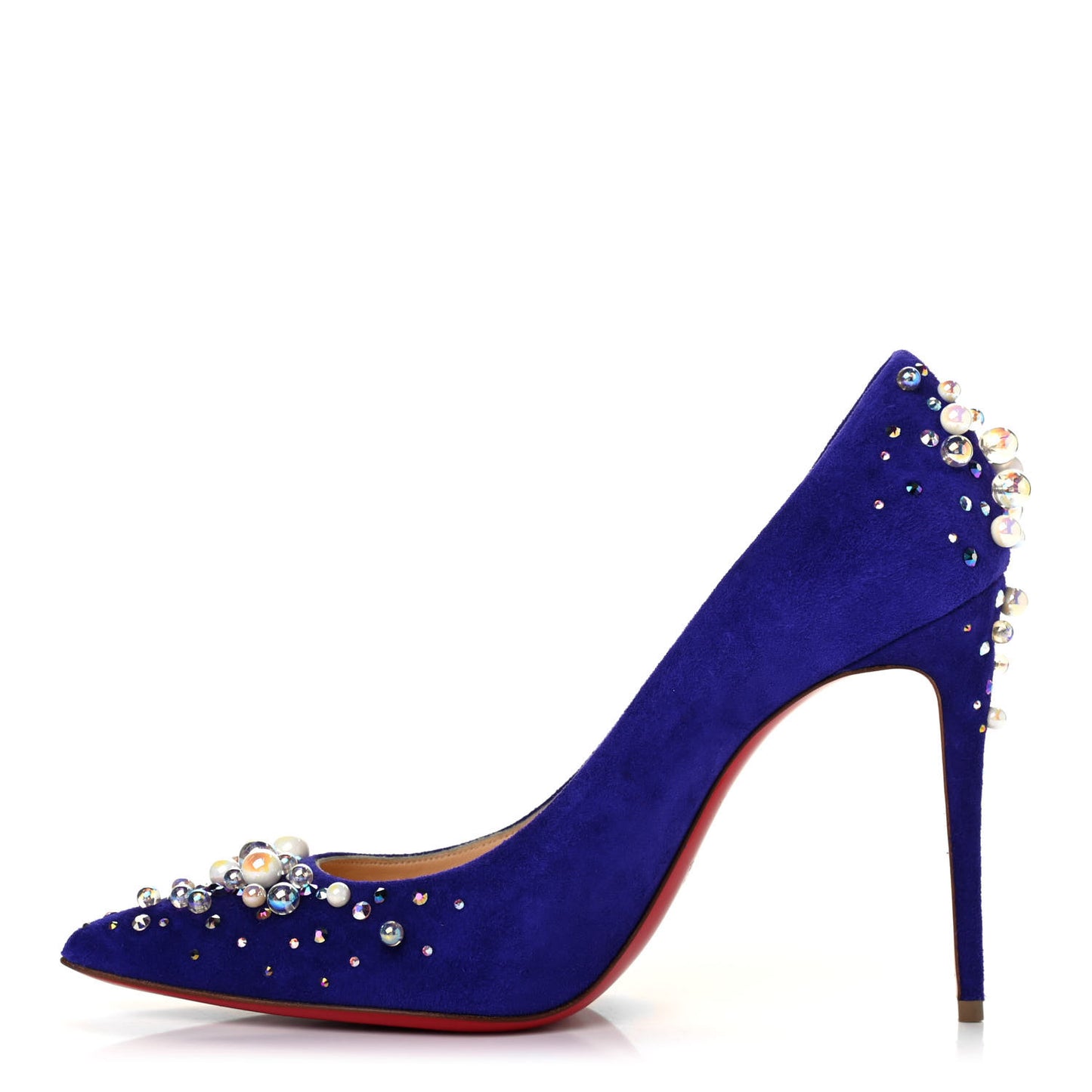 Veau Velours Candidate 100 Pumps 39 Purple Pop