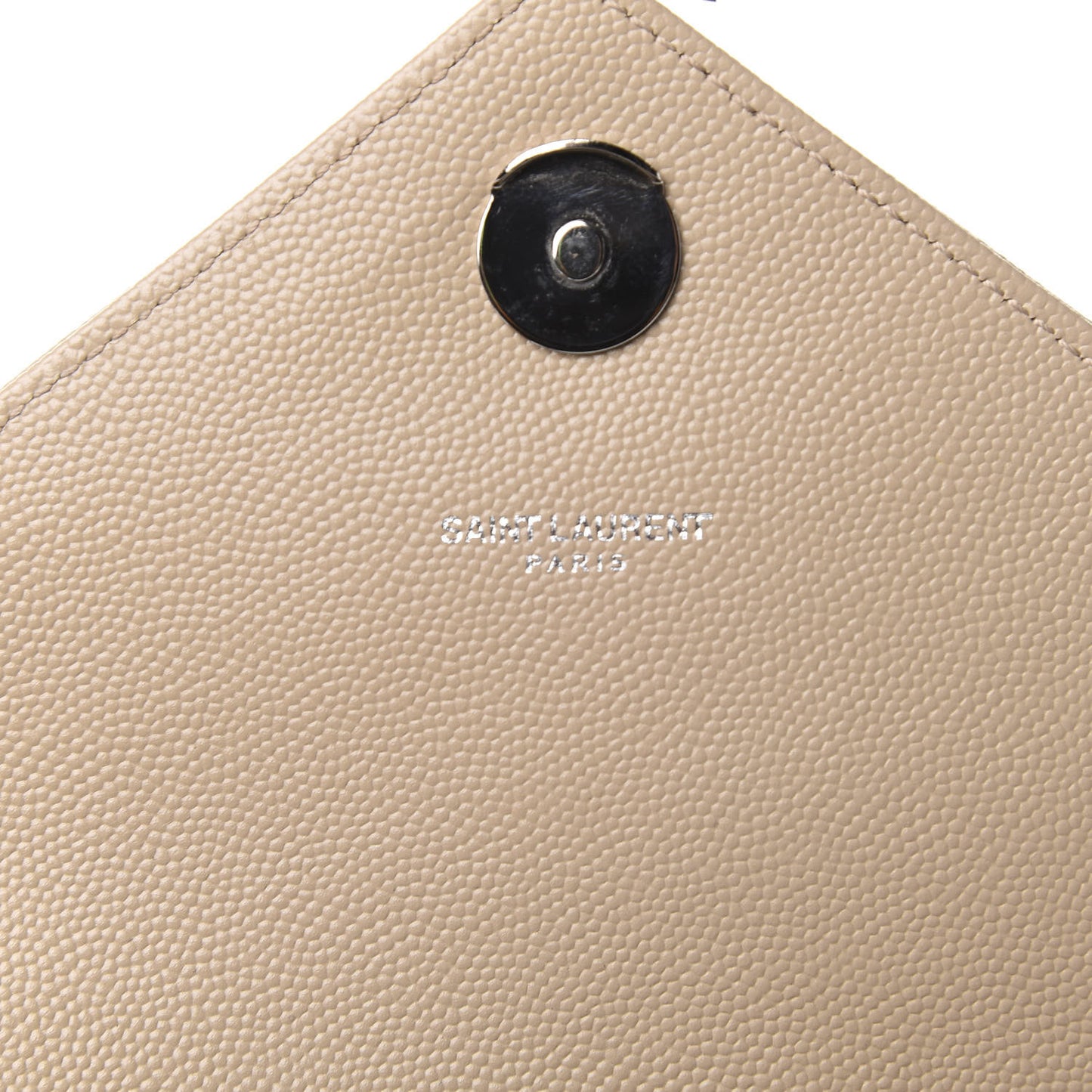 Grain De Poudre Textured Mixed Matelasse Medium Triquilt Monogram Satchel Nude Powder