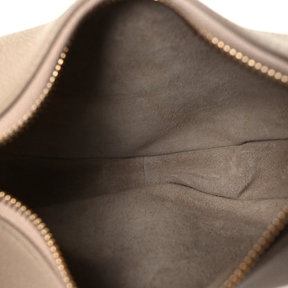 Celine Supple Grained Calfskin Teen Lulu Shoulder Bag Safari 5 of 10