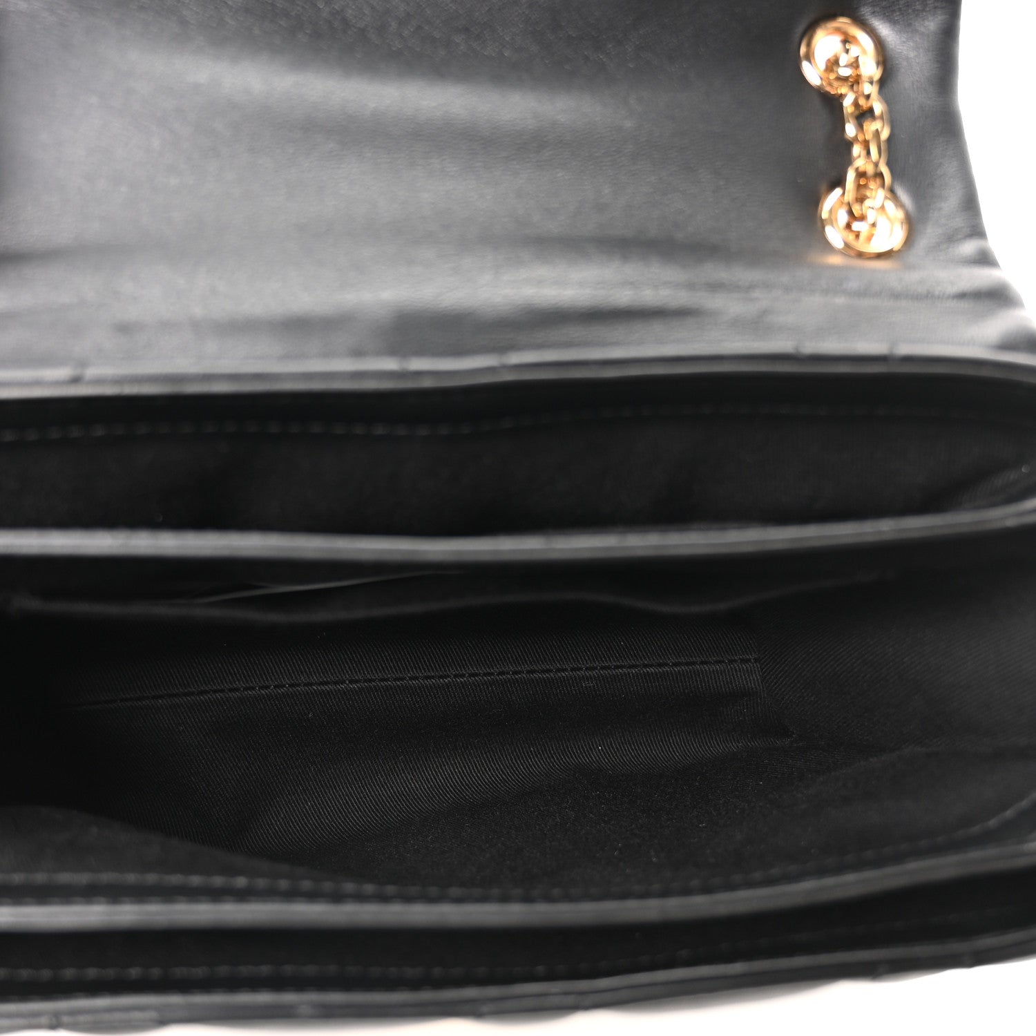 Versace Nappa Quilted Kleio Shoulder Bag Black 5 of 10
