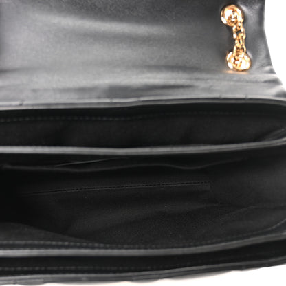 Versace Nappa Quilted Kleio Shoulder Bag Black 5 of 10