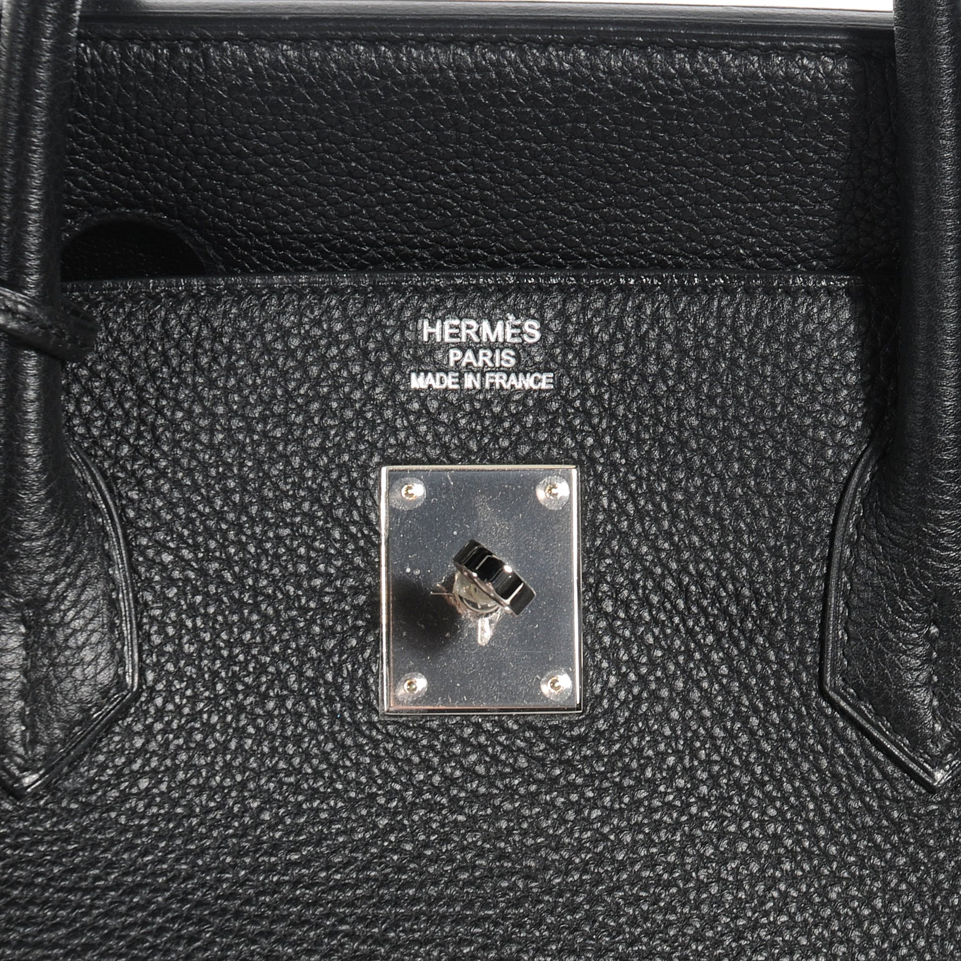 Hermes Togo Birkin 40 Black 5 of 9