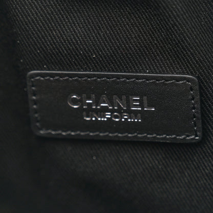 Chanel Lambskin Quilted Waist Belt Bag Black 6 of 10