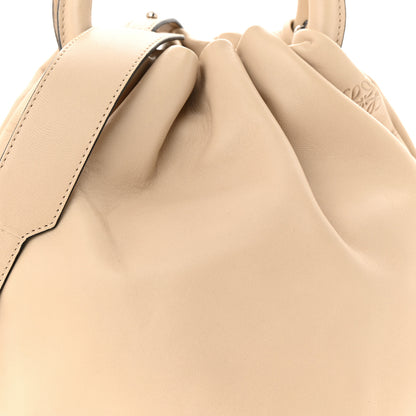 Loewe Gathered Lambskin Small Bounce Bag Beige 8 of 11