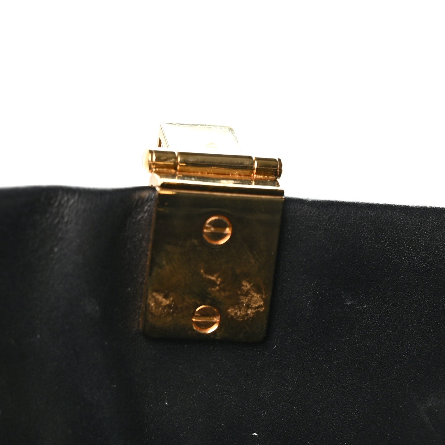 Vitello King Plexiglass Medium Fendi Sunshine Shopper Tote Black