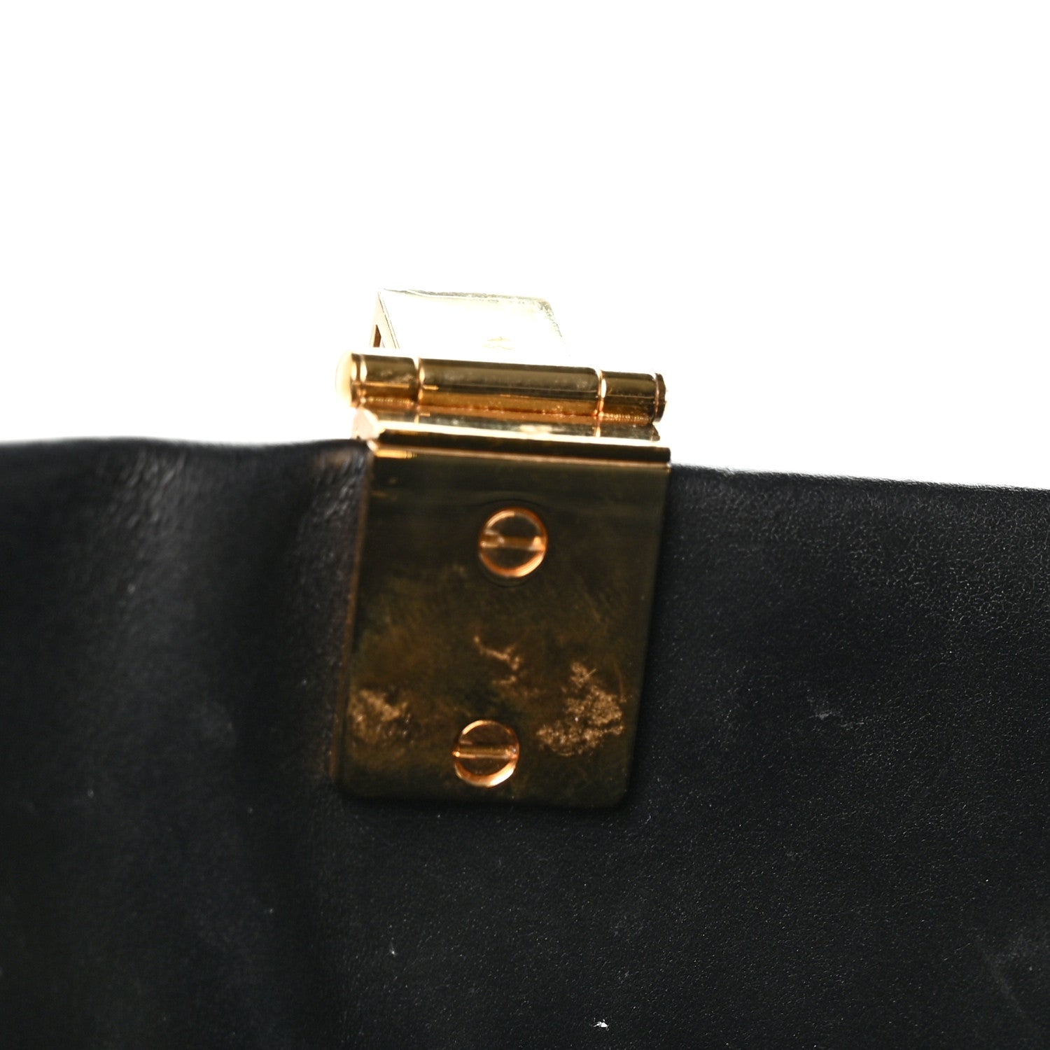 Fendi Vitello King Plexiglass Medium Fendi Sunshine Shopper Tote Black 11 of 14