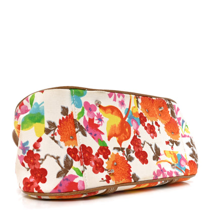 Christian Dior Canvas Floral Print Detective Satchel Multicolor 4 of 11