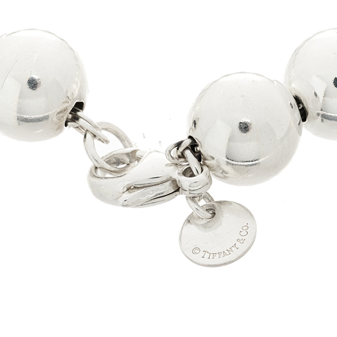 Tiffany Sterling Silver 10mm Hardwear Ball Bracelet 3 of 3