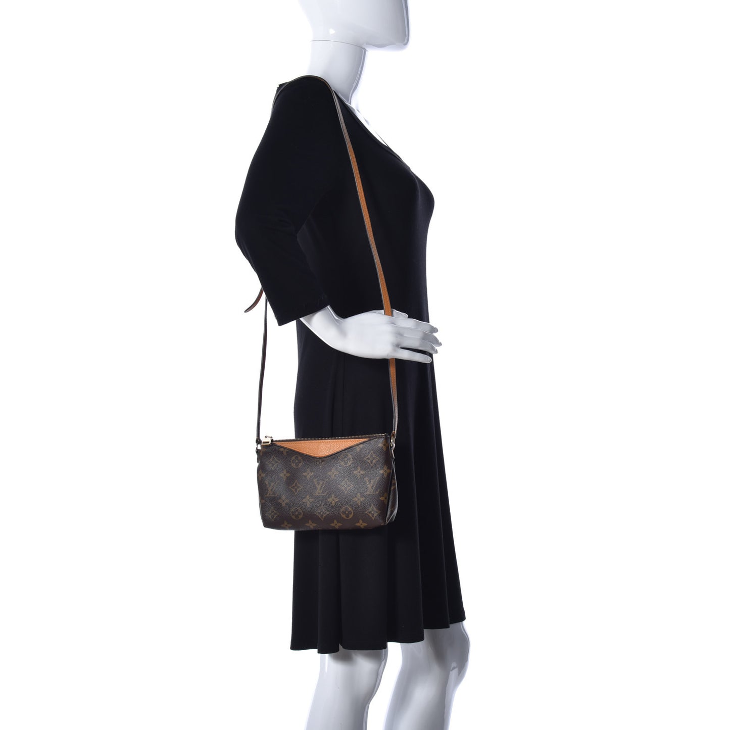 Monogram Pallas Clutch Saffron