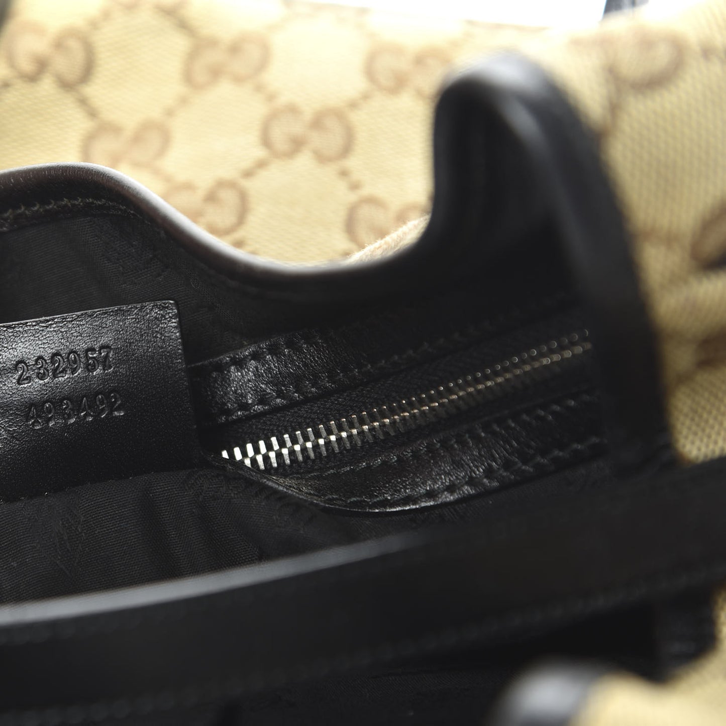 Monogram Medium Twins Tote Black