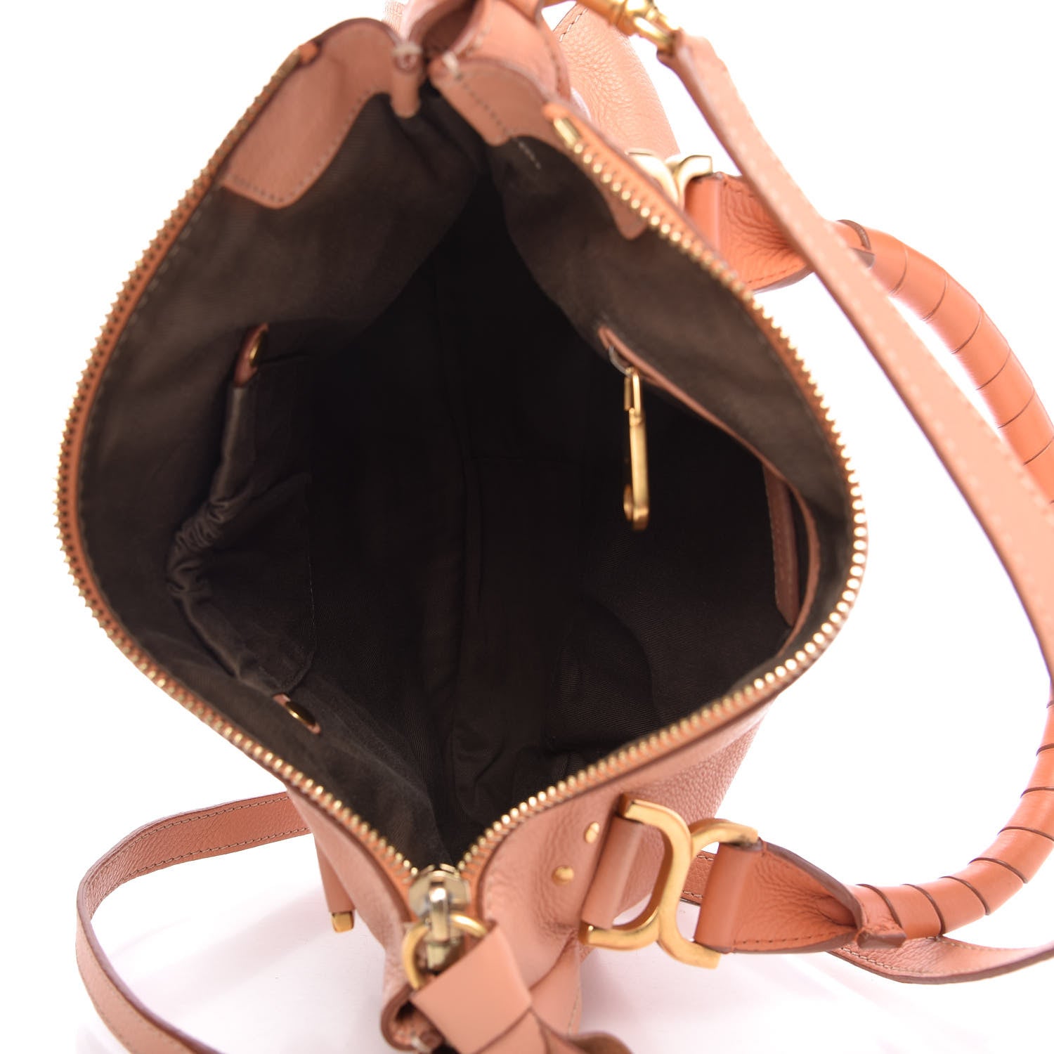 Chloe Calfskin Medium Marcie Satchel Coral Sands 5 of 11